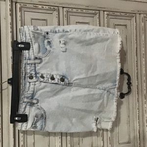 Wondering size 30 denim skirt